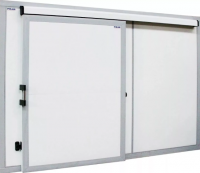 Дверной блок для холодильной камеры Polair откатная дверь 1800 x2560 (100 мм) 