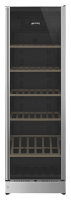 Винный шкаф SMEG SCV115G (петли справа) нерж. сталь 