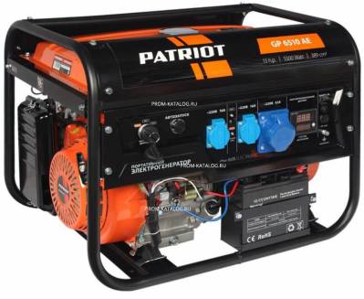 Бензиновый генератор PATRIOT GP 6510AE 