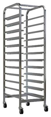 Тележка-шпилька для гастроемкостей Restoinox ТШРП-12У 600х400 и GN1/1 (530х325)